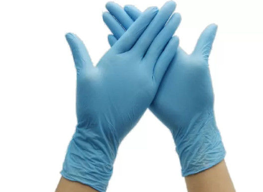 Robuste 7 Mil Cheap Powder Free Nitrile-Wegwerfprüfungs-Handschuhe