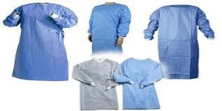 Verstärktes Theater-steriles chirurgisches on-line-Kleid nahe mir