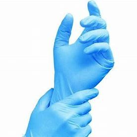 3 Mil Disposable Medical Hand Gloves Nitril-Medium für Verkauf