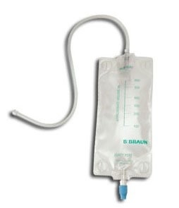 Männliche Abdominal- urinausscheidende Entwässerungs-Katheter-Bein-Tasche 2000ml für Nacht