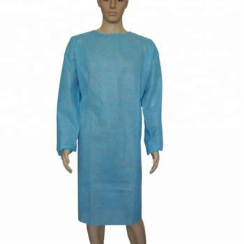 Standard-chirurgisches nicht gesponnenes Operationsraum-Kleid Sms en 13795 steril