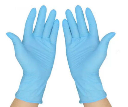 Robuste 7 Mil Cheap Powder Free Nitrile-Wegwerfprüfungs-Handschuhe