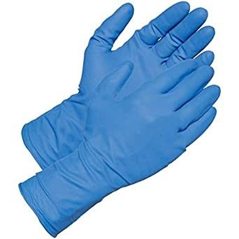 7 Mil Supply Aid Disposable Nitrile-Handschuhe mittelgroß