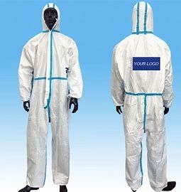 Gesponnene schützende Cleanroom-WegwerfeVP Bunny Suit pp. nicht