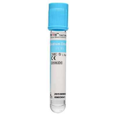 Heparin-Test-Natriumfluorid-EDTA-Antigerinnungsmittel-Rohr-geronnenes Blut-Beispielflasche