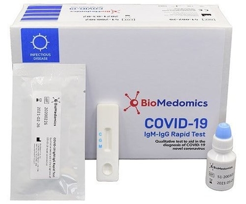 Coronavirus-Krankheits-Entdeckungs-schneller Selbstspeichel-Antigen-Test-Hauptausrüstung