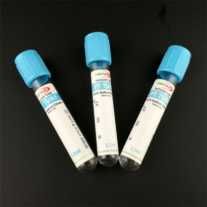Antigerinnungsmittel-Natriumcitrat-blaue Oberrohr-Sammlungs-Phiole